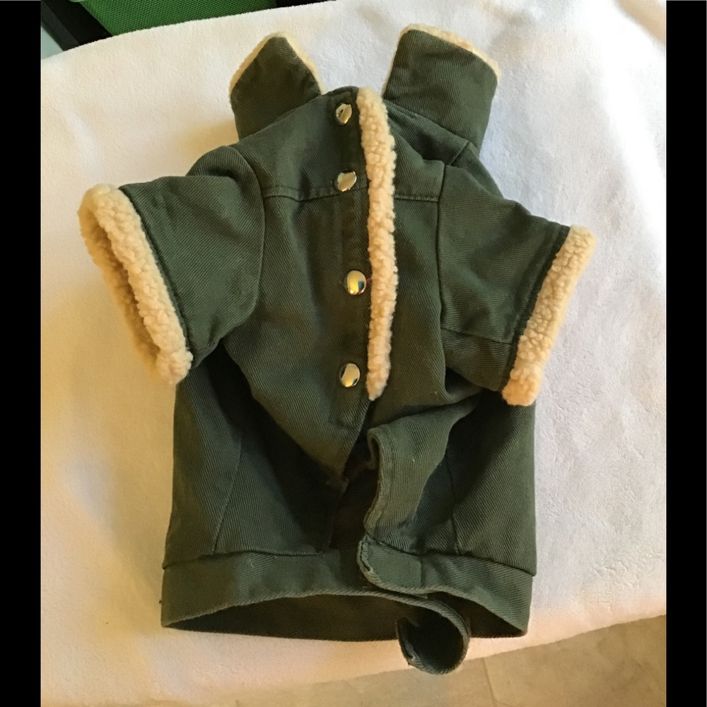 DMC green jacket for dogs/pets M
